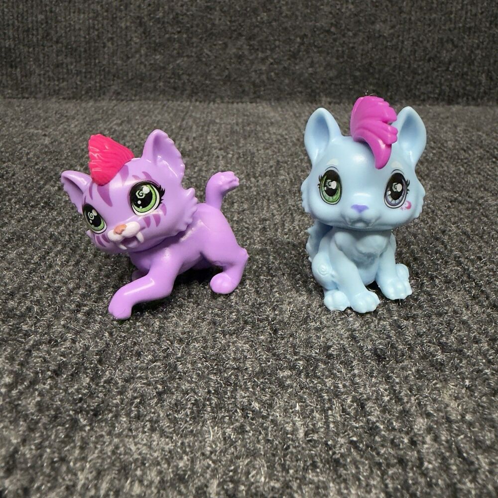 Cave Club Pet Figures Ferrell & Hunch - Mattel Prehistoric Doll Companions